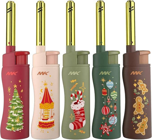 MK Lighter Range Series, Xmas Set, Windproof Flame 50PC