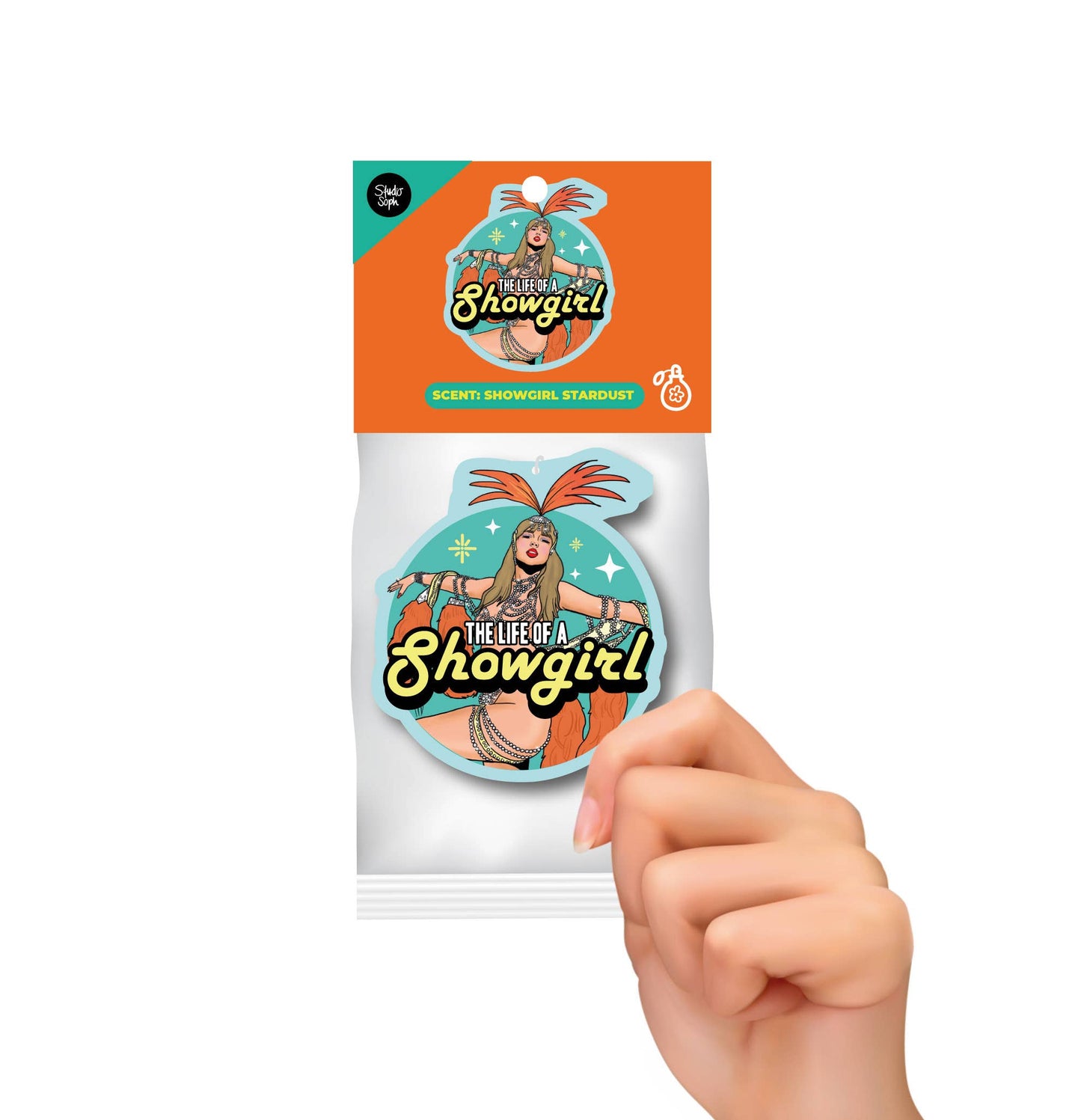Showgirl Pop Girl Car Air Freshener