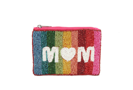 MOM Theme Coin Purse