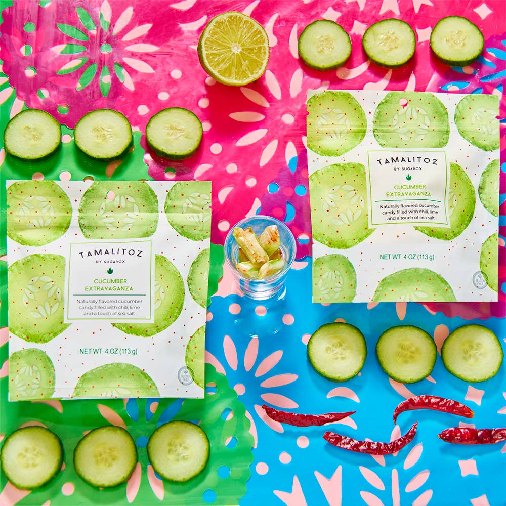 Spicy Candy - CUCUMBER EXTRAVAGANZA TAMALITOZ