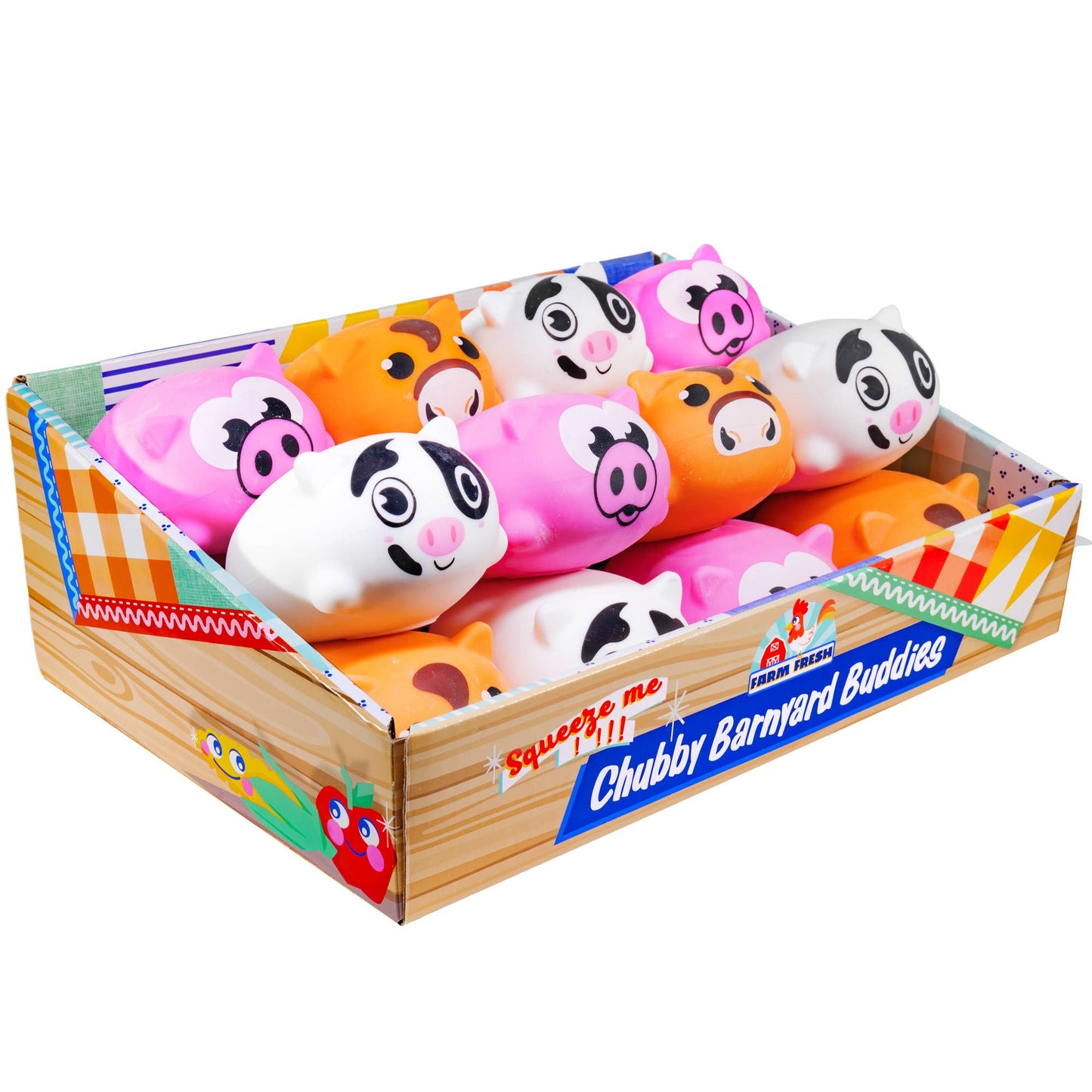 Farm Fresh Chubby Barnyard Animal- Random Animal