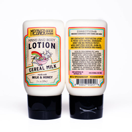 Cereal Milk - Milk and Honey Lotion - 2oz Travel