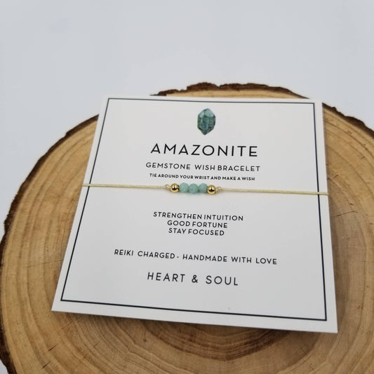 Chakra Bracelet: Amazonite