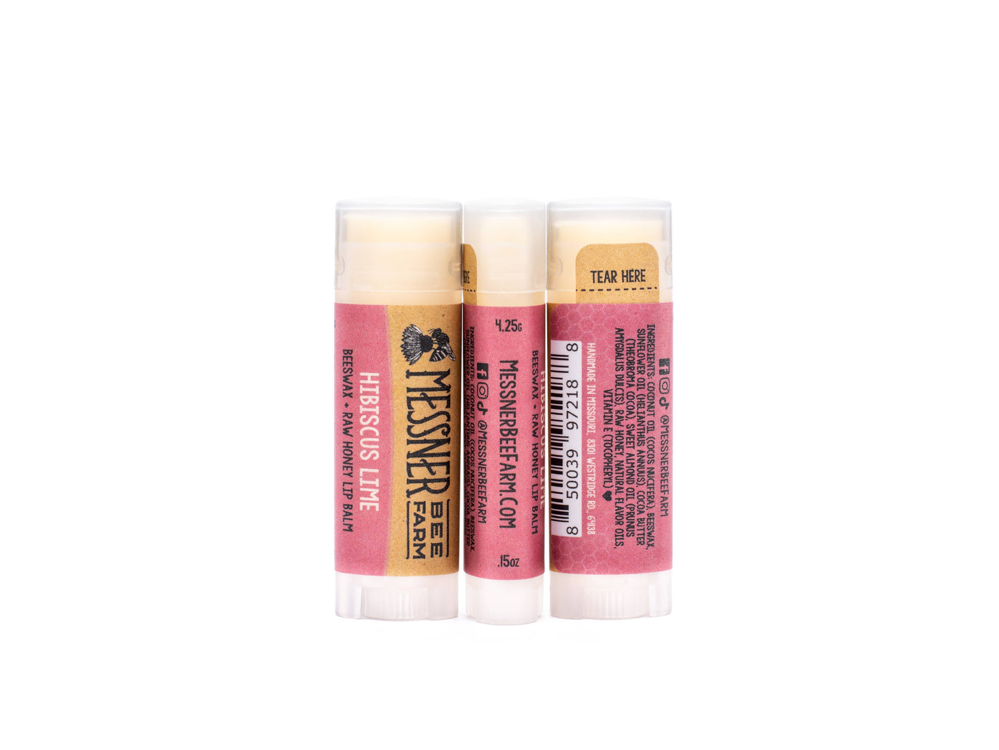 Hibiscus Lime Lip Balm