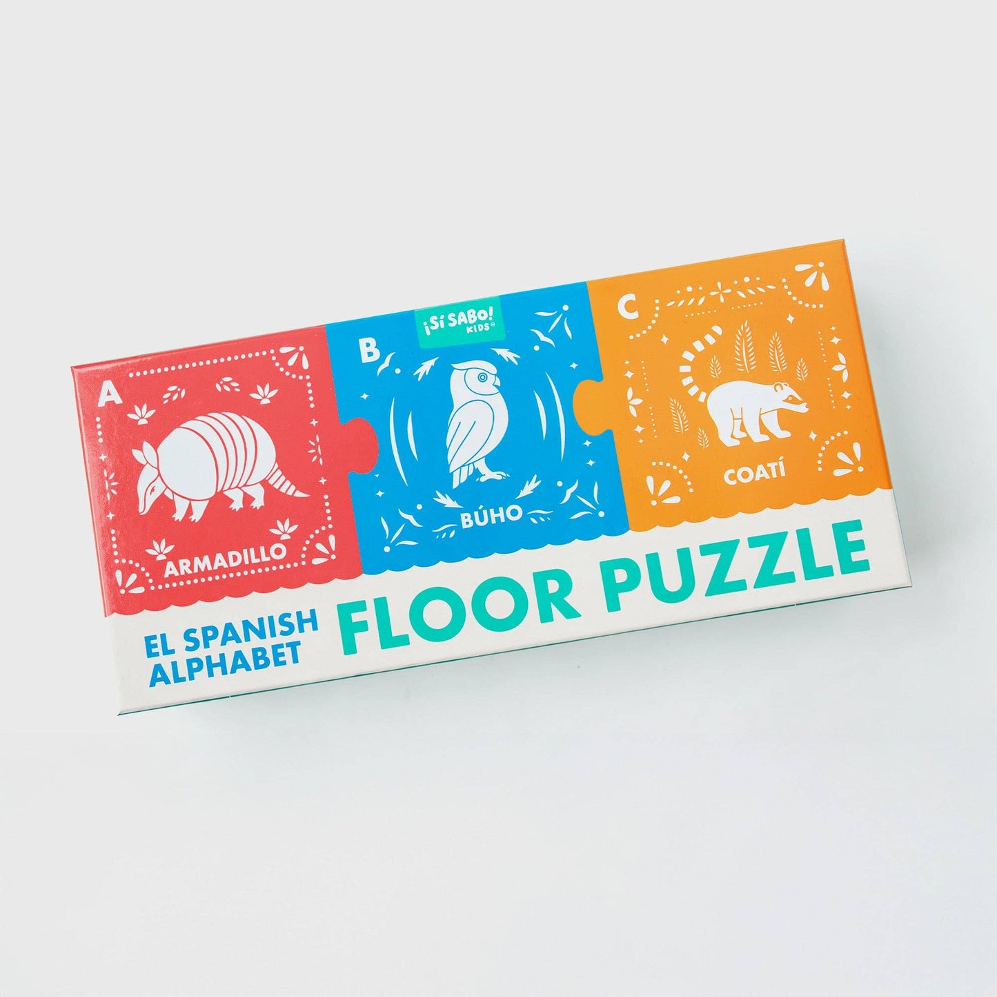 El Spanish Alphabet Jumbo Floor Puzzle: 27-Piece ABC Puzzle