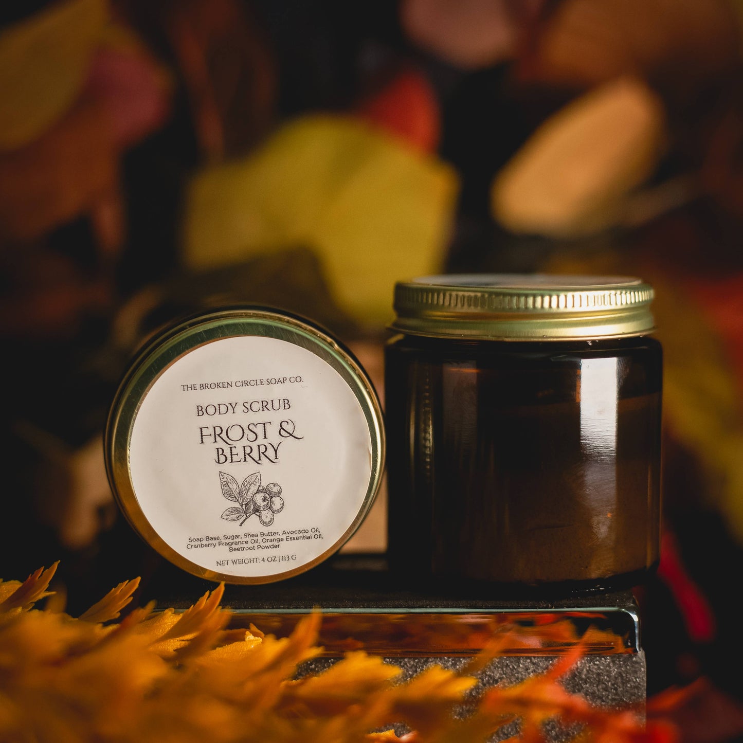 Frost & Berry Body Scrub | Cranberry + Orange | Exfoliating