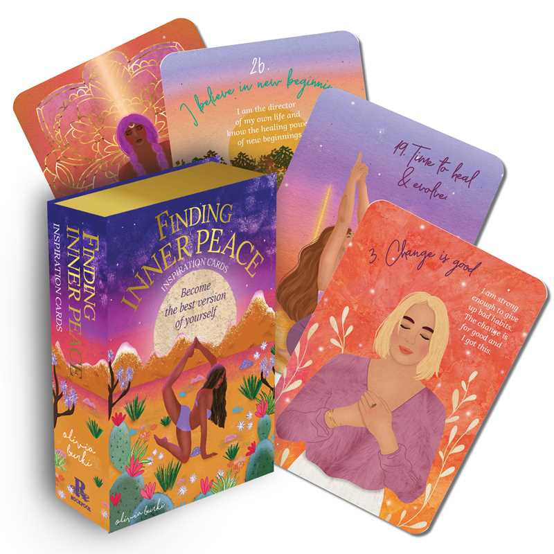 Finding Inner Peace Inspiration Cards by Olivia Bürki
