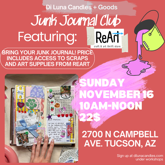 11/16 Junk Journal Club with ReArt