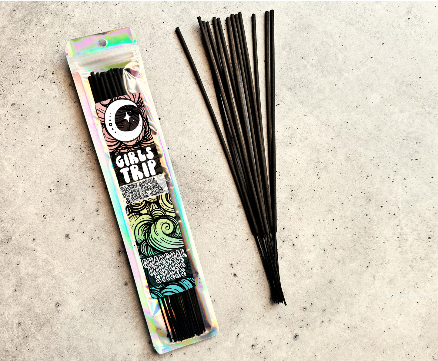 Girls Trip | 9  Inch Incense Stick | Charcoal Incense