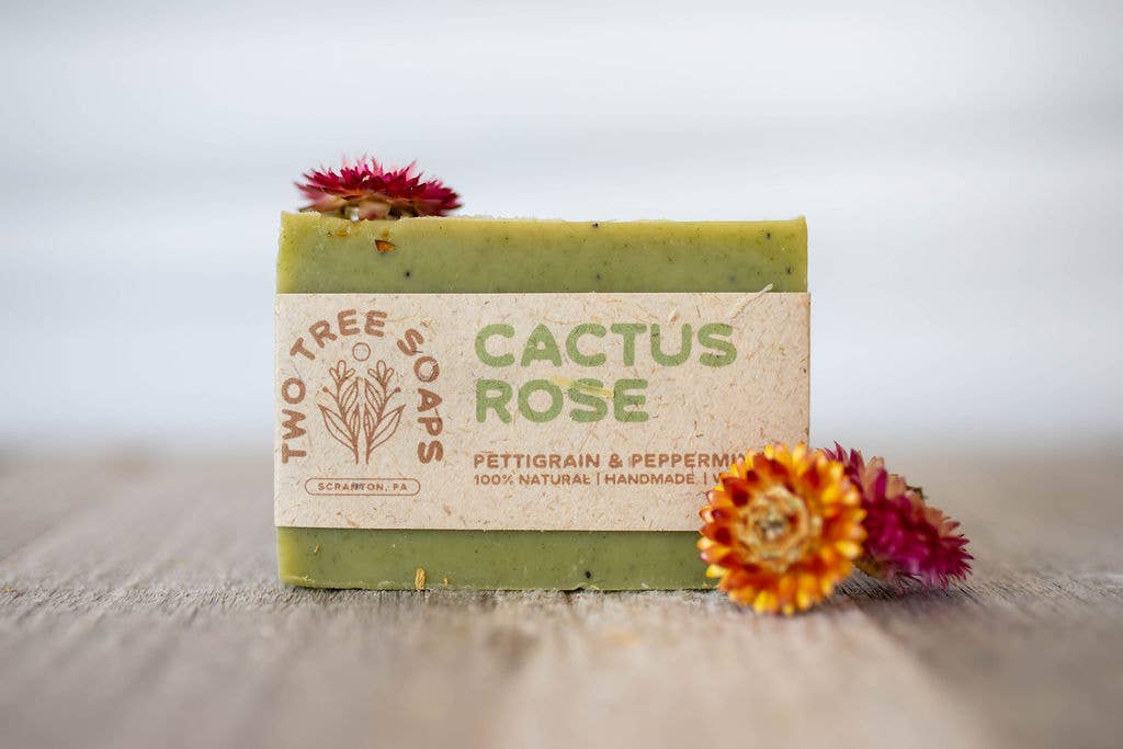 Cactus Rose - Natural Handmade Vegan Bar Soap