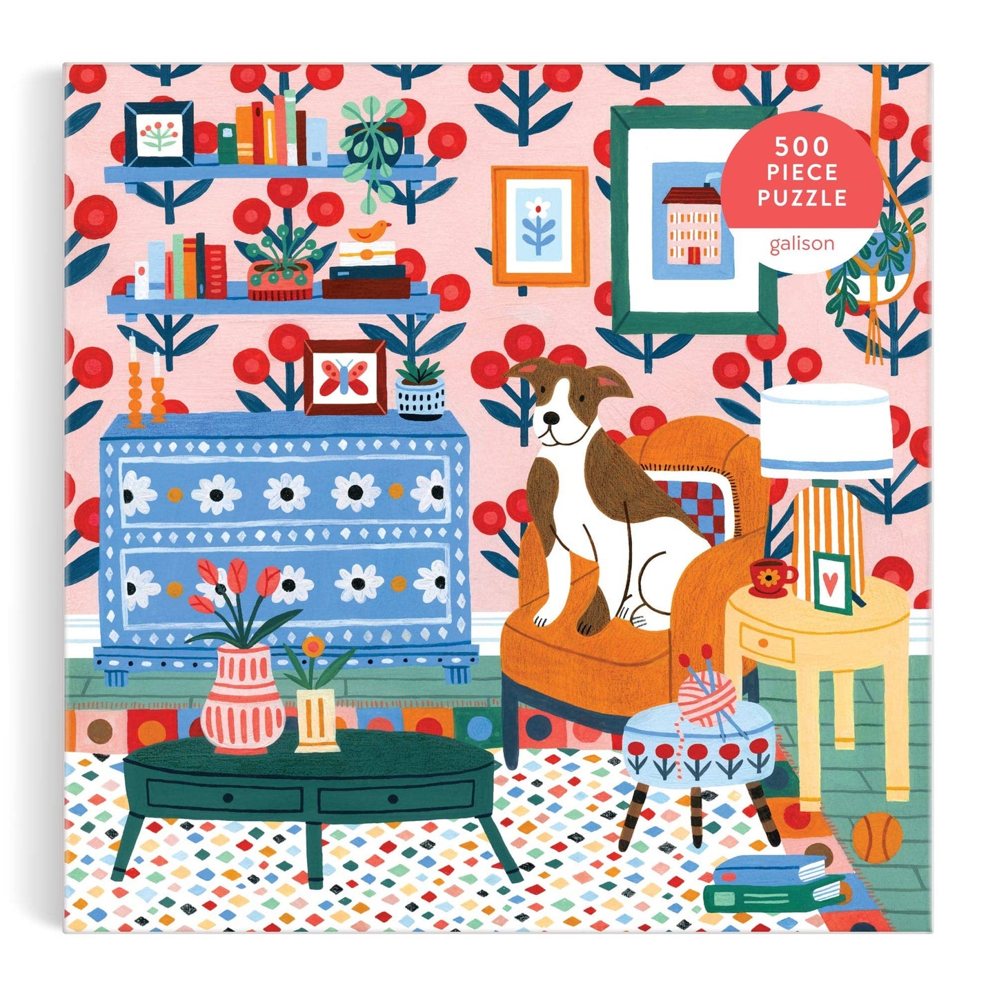 Pattern & Petal 500 Piece Puzzle