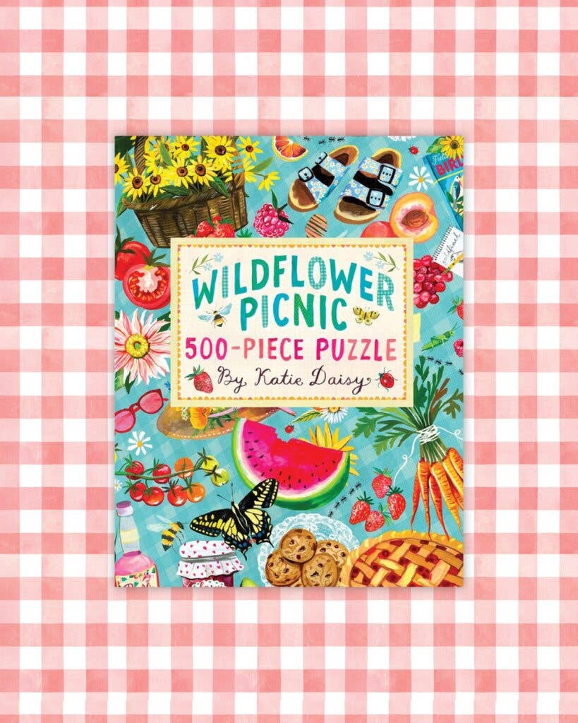 Wildflower Picnic 500-Piece Puzzle