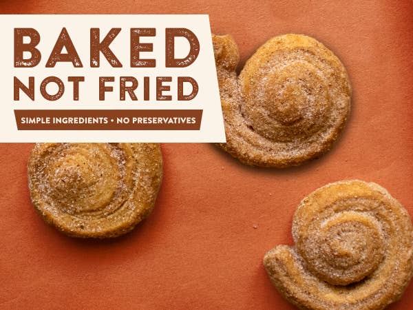 Crunchy Cinnamon Churro Cookies 3 oz Bag