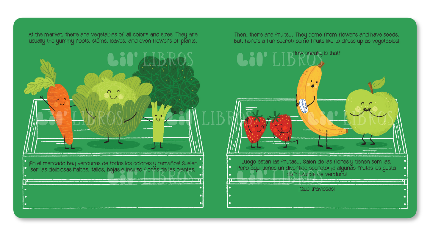 Vegetables That Are Fruits (Bilingual English and Spanish)
