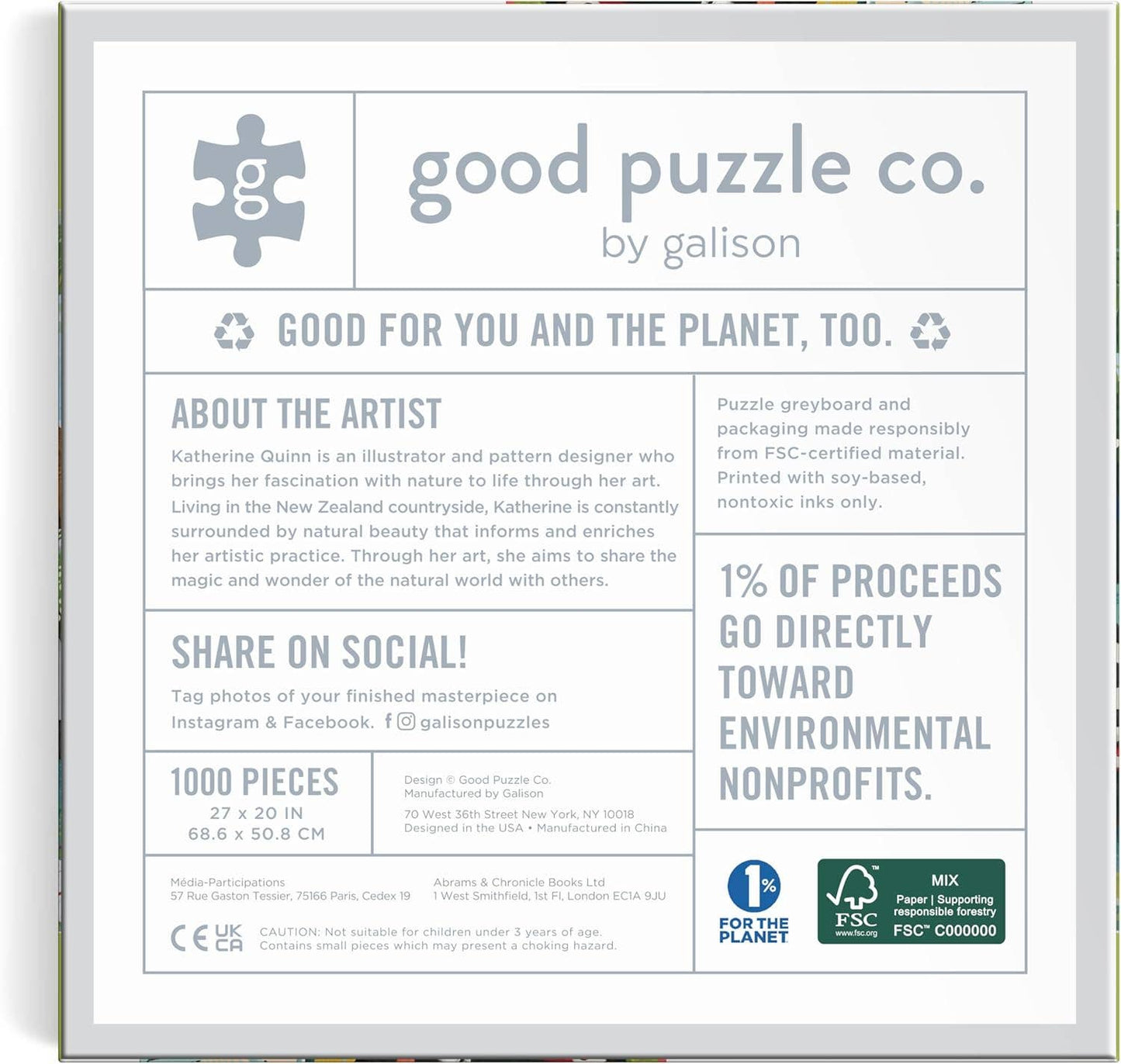 Cat Haven 1000 Piece Puzzle