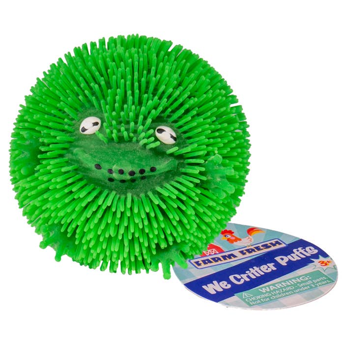 Farm Fresh Wee Critter, Fuzzy, Squishy 2.5" Ball- Random Toy