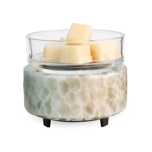 Swirl Glass Classic 2-in-1 Warmer