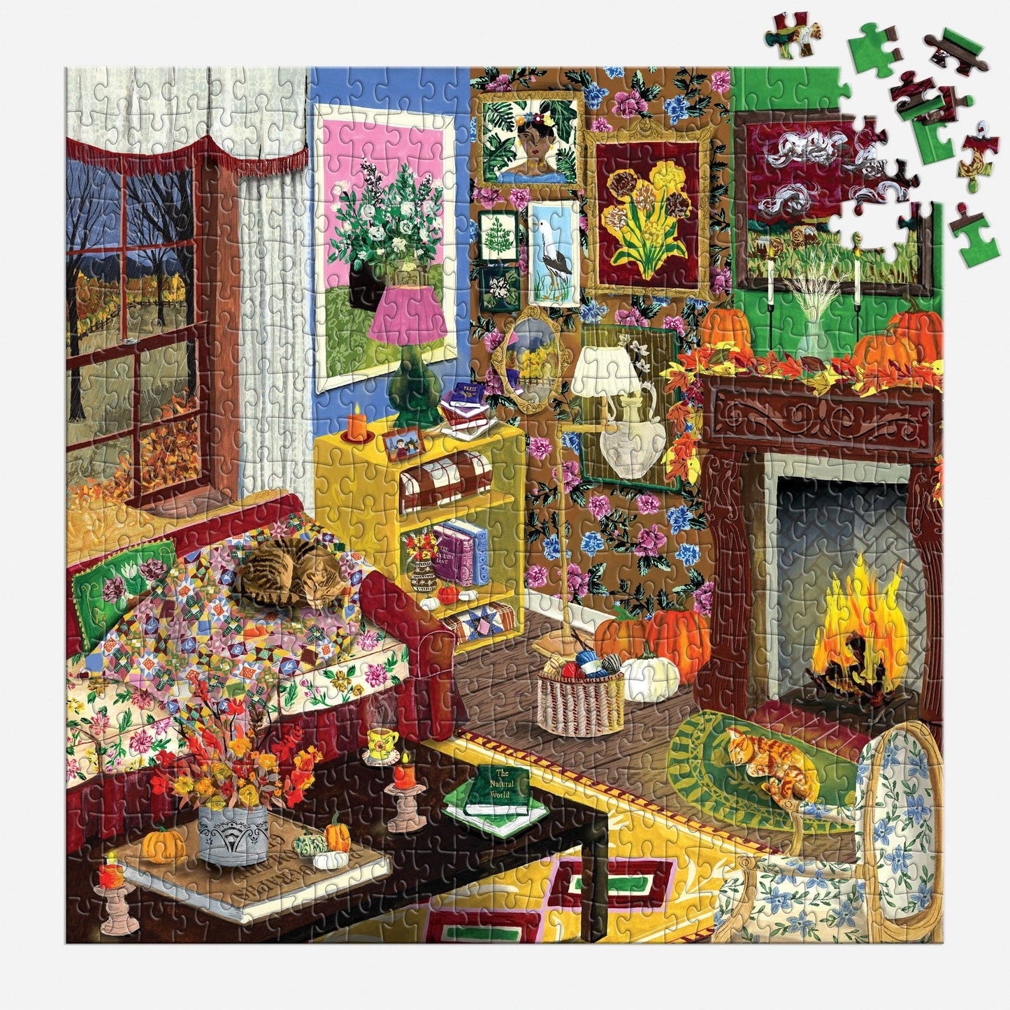 Fall is in the Air 500 Piece Puzzle