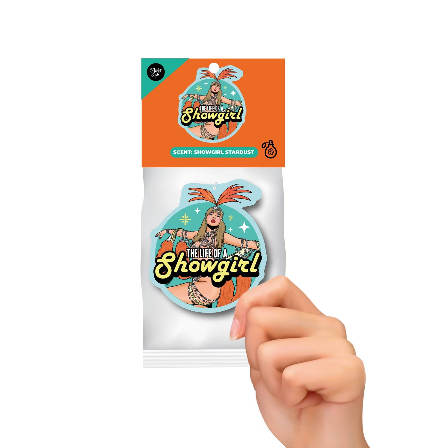 Showgirl Pop Girl Car Air Freshener