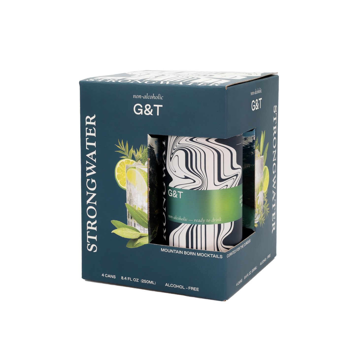 Sparkling NA G&T Mocktail