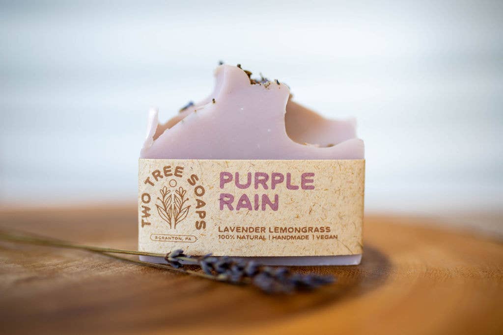 Purple Rain- Natural Handmade Vegan Bar Soap