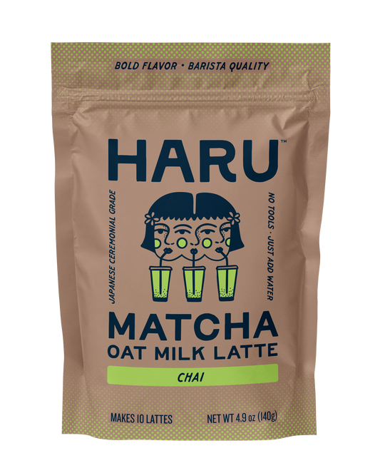 Haru Chai Matcha Oat Milk Latte