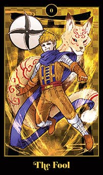Anime Tarot Deck and Guidebook: All Original Artwork