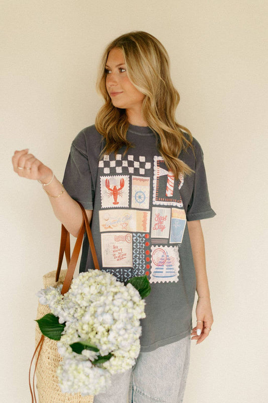 Seas The Day-  Tee: XL