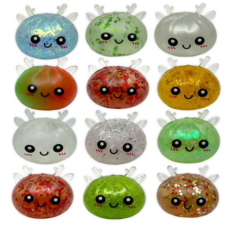 Fun Doh Christmas Dumpling Squishy Toy