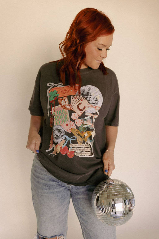 Lucky Mama Graphic Tee: XL