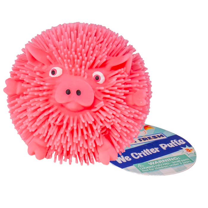 Farm Fresh Wee Critter, Fuzzy, Squishy 2.5" Ball- Random Toy