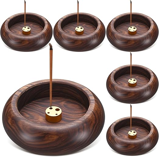 Wood Incense Holder