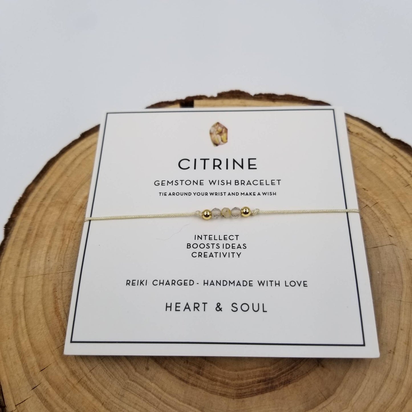 Chakra Bracelet: Citrine