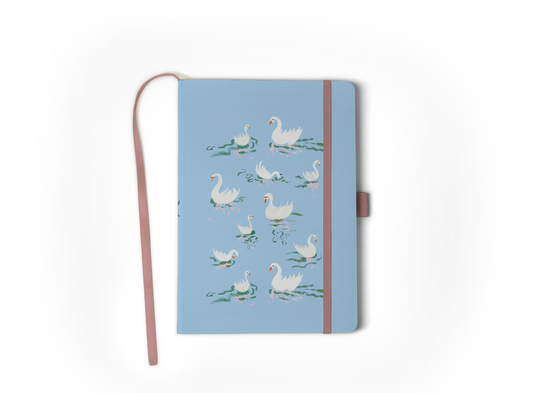 Swans Hardbound Layflat Notebook Journal HBLFE2604L