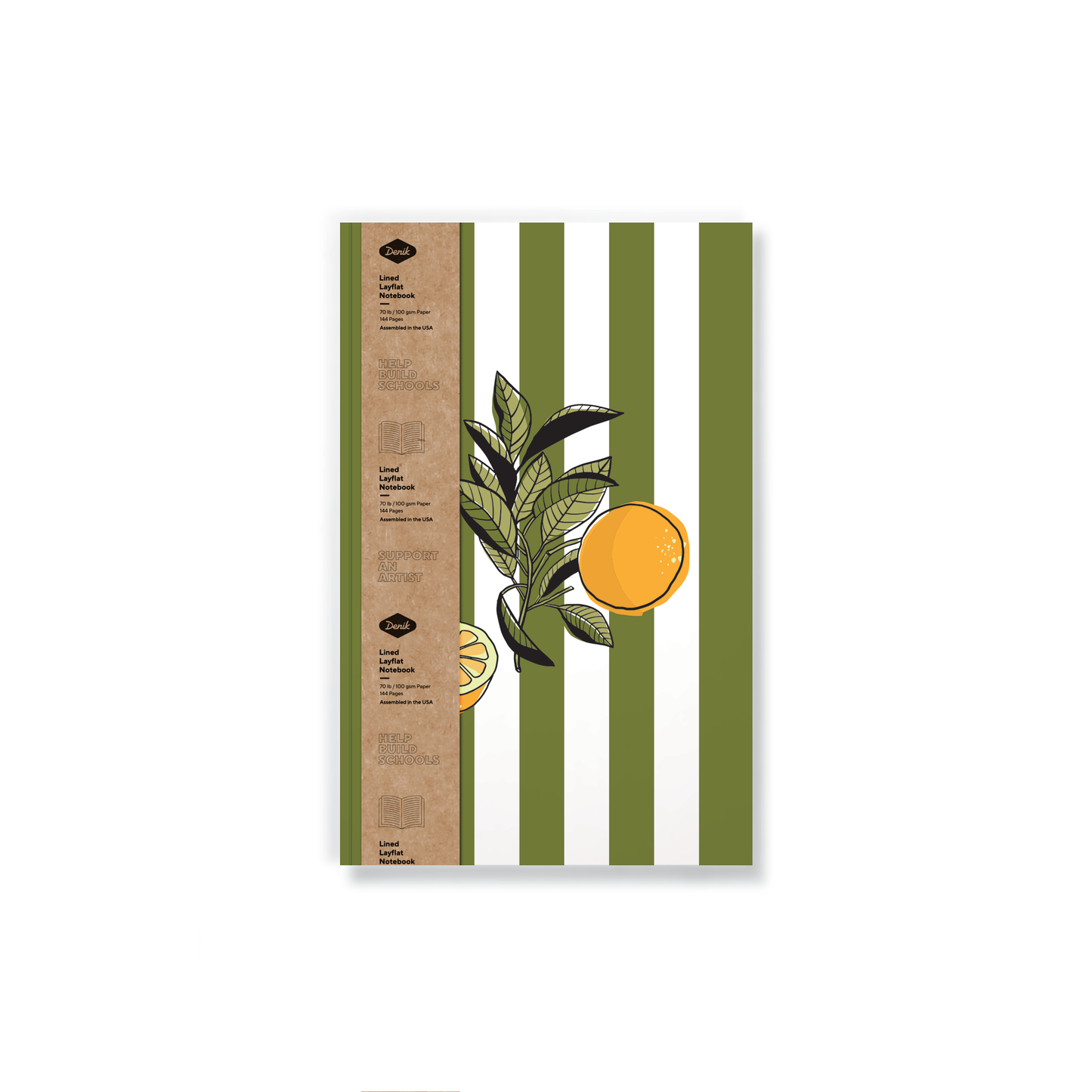 Cabana Oranges Layflat Notebook