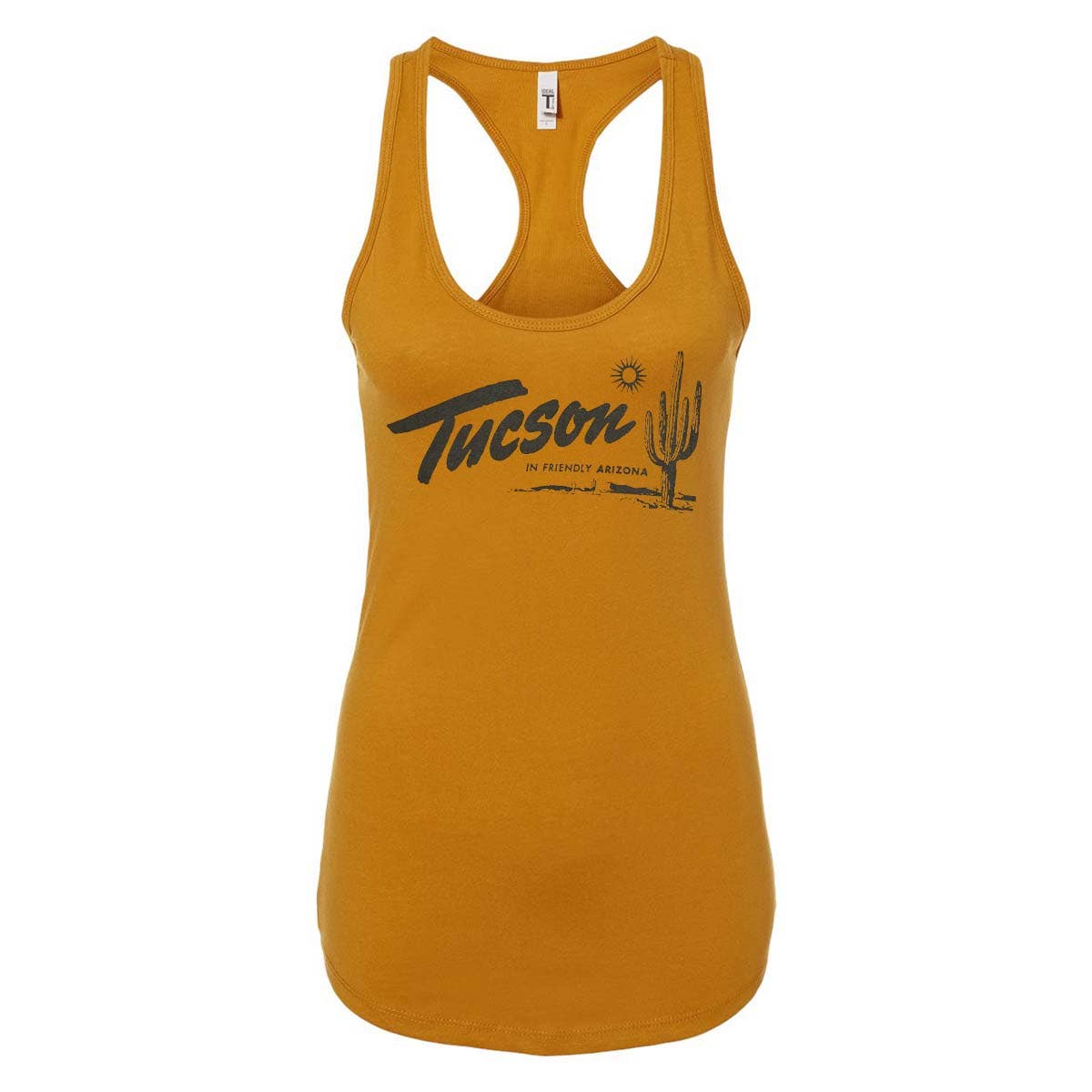 "Tucson Friendly" Women's Tank (Gold): L
