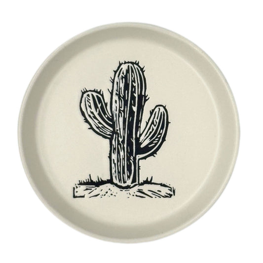 Mini Pet Bowl or Coaster| Desert Cactus