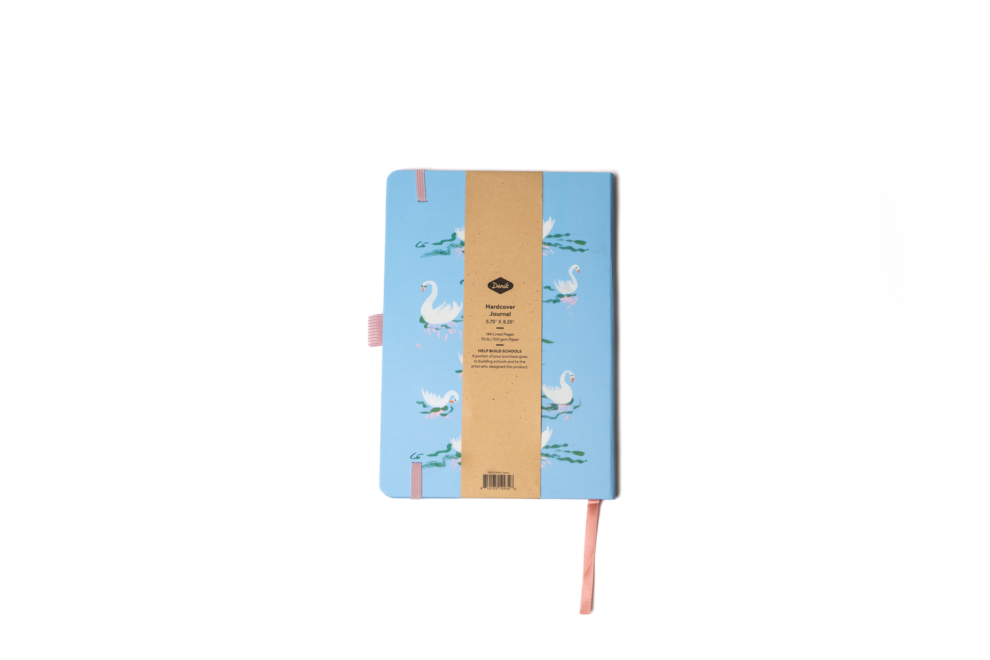 Swans Hardbound Layflat Notebook Journal HBLFE2604L