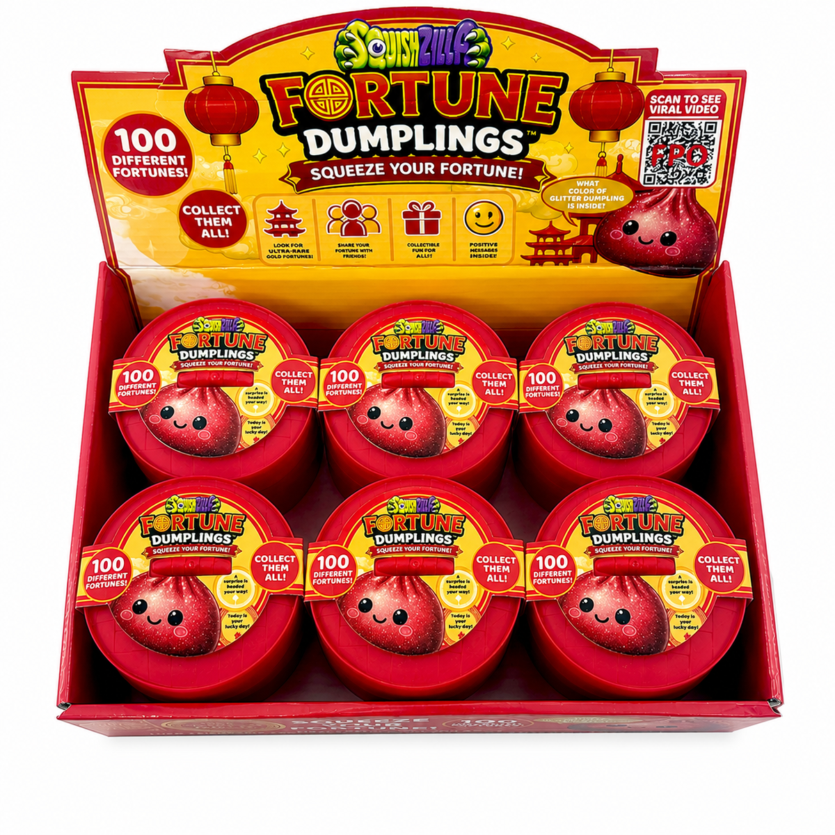 Fun Doh Mystery Fortune Squishy Dumpling Toy