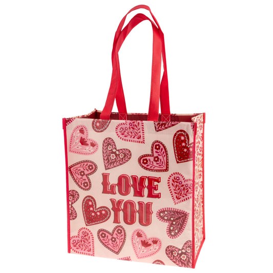 Recycled Large Gift Bag: Love You