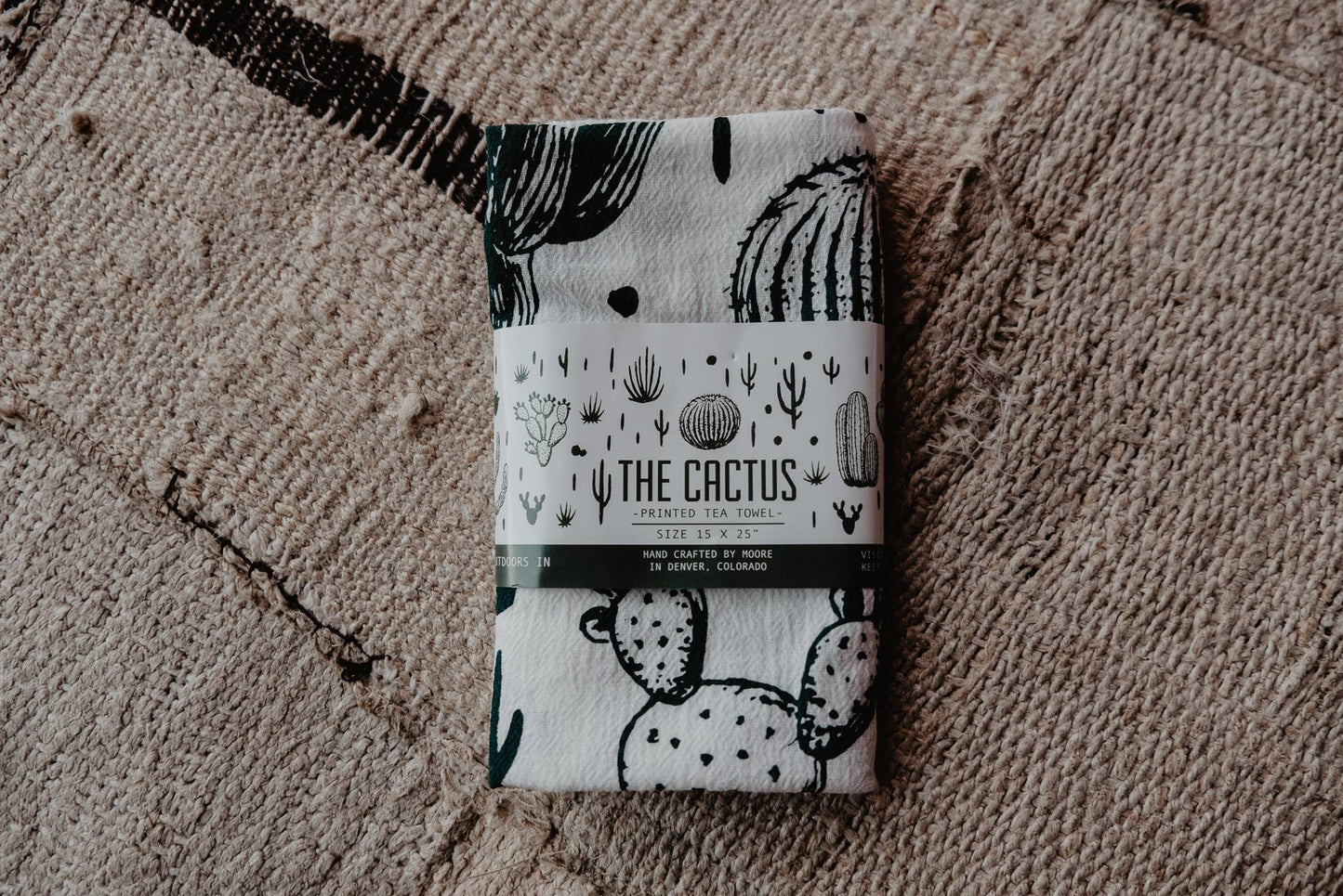 Cactus Tea Towel