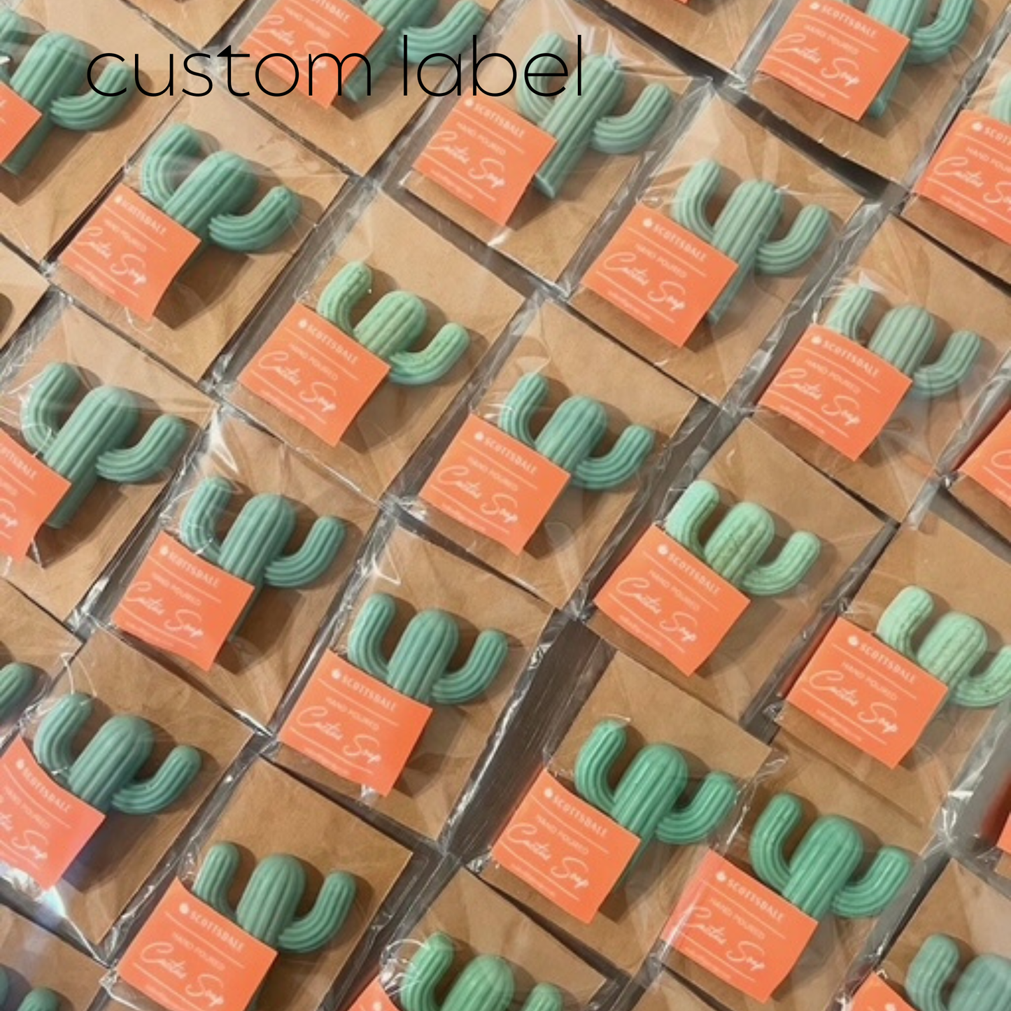 Mini Cactus Soap- 3 Pack
