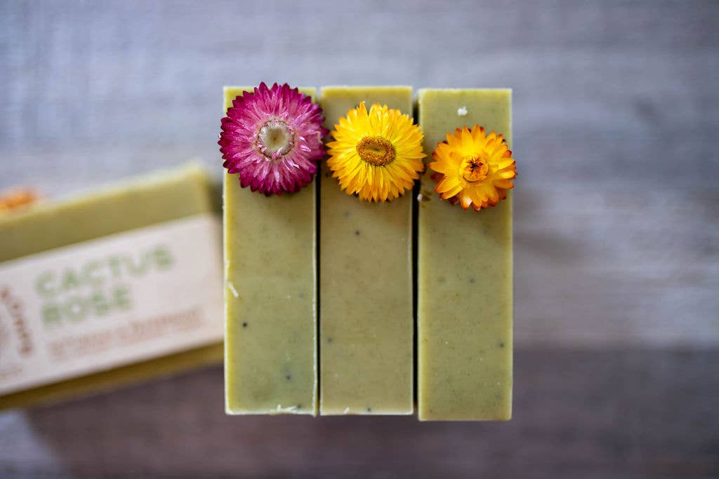 Cactus Rose - Natural Handmade Vegan Bar Soap