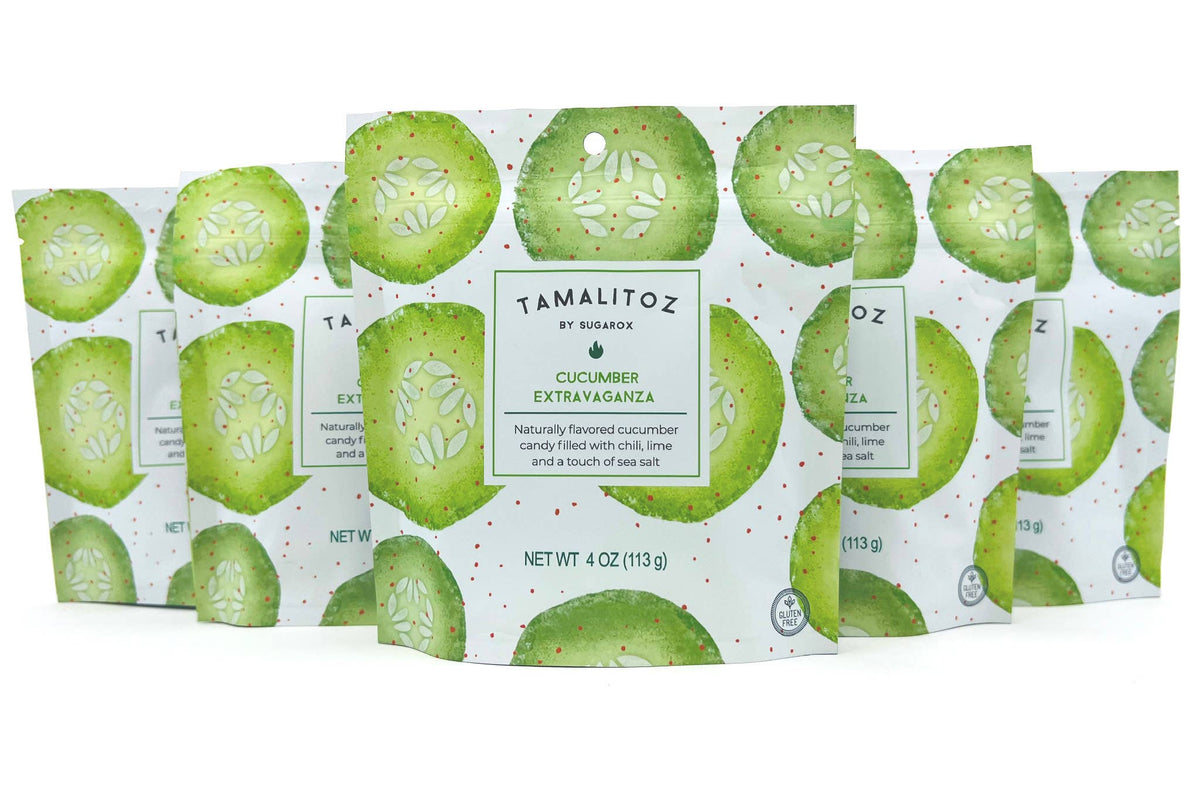 Spicy Candy - CUCUMBER EXTRAVAGANZA TAMALITOZ