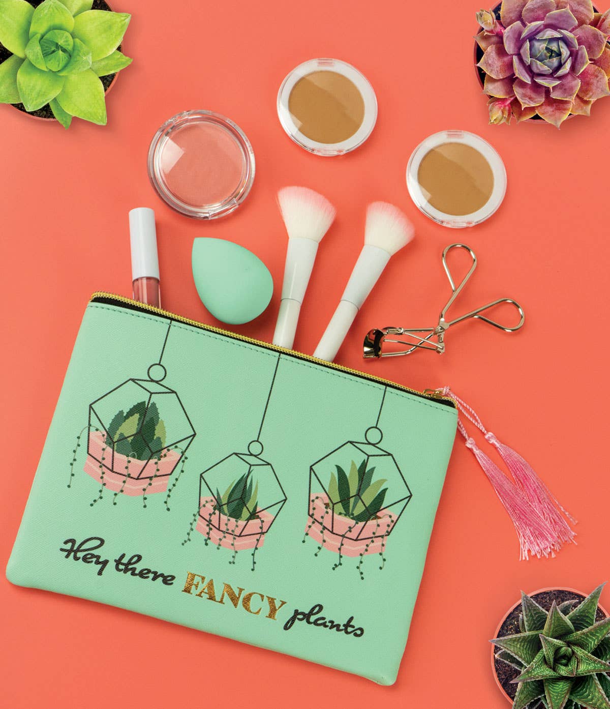 Olivia Moss Plant Perfection Cosmetic Bag