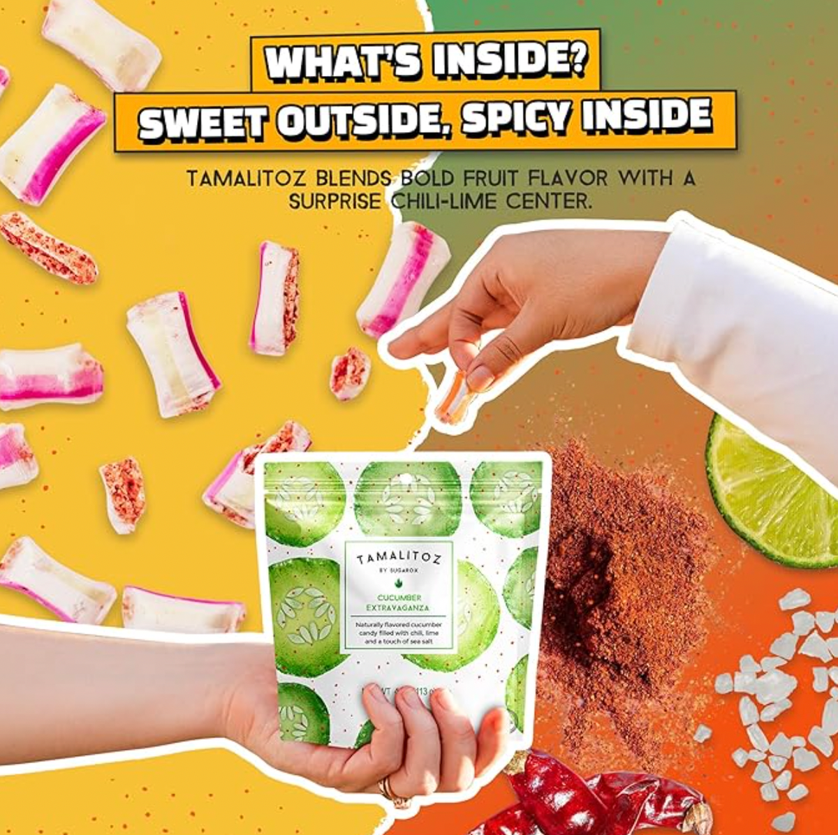 Spicy Candy - CUCUMBER EXTRAVAGANZA TAMALITOZ