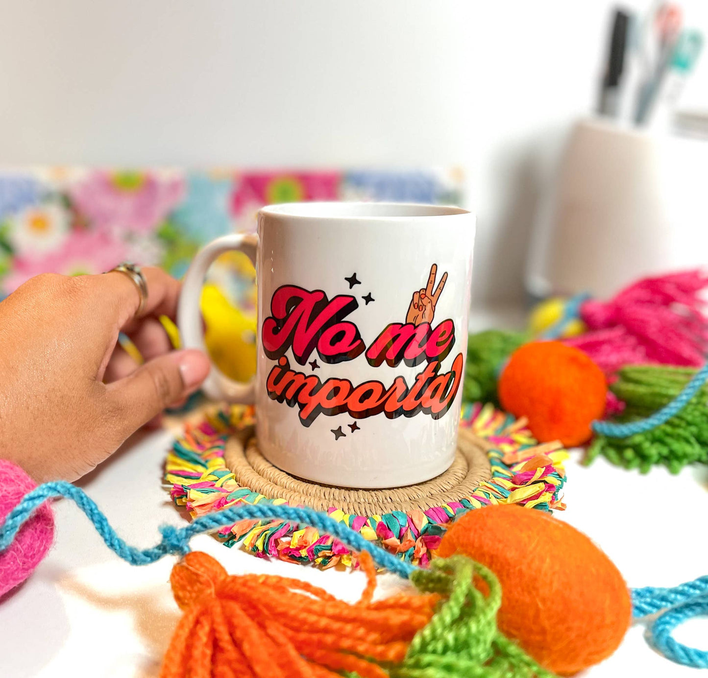 No Me Importa Coffee Mug | The "I Don't Care" Latina Mug