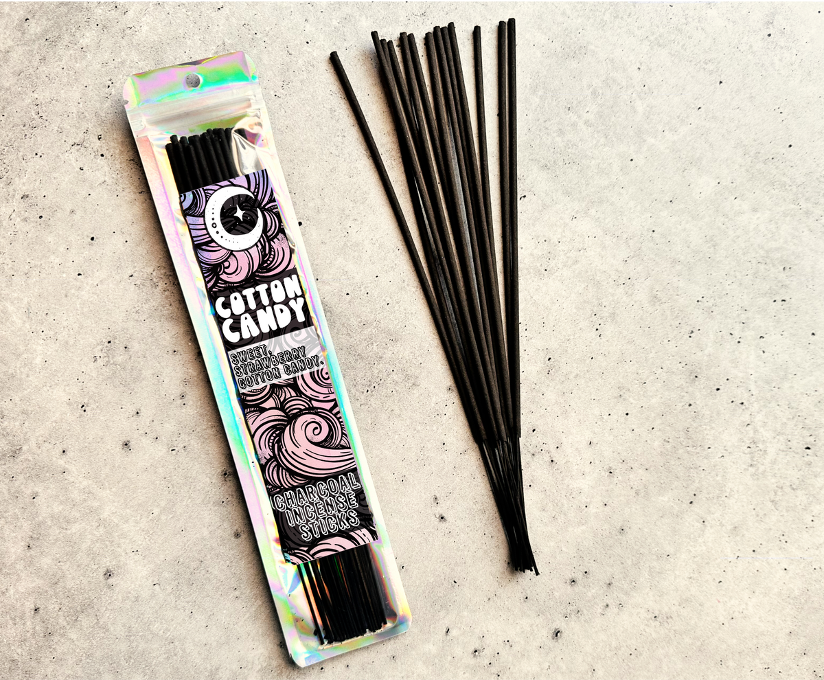 Cotton Candy | 9  Inch Incense Stick | Charcoal Incense