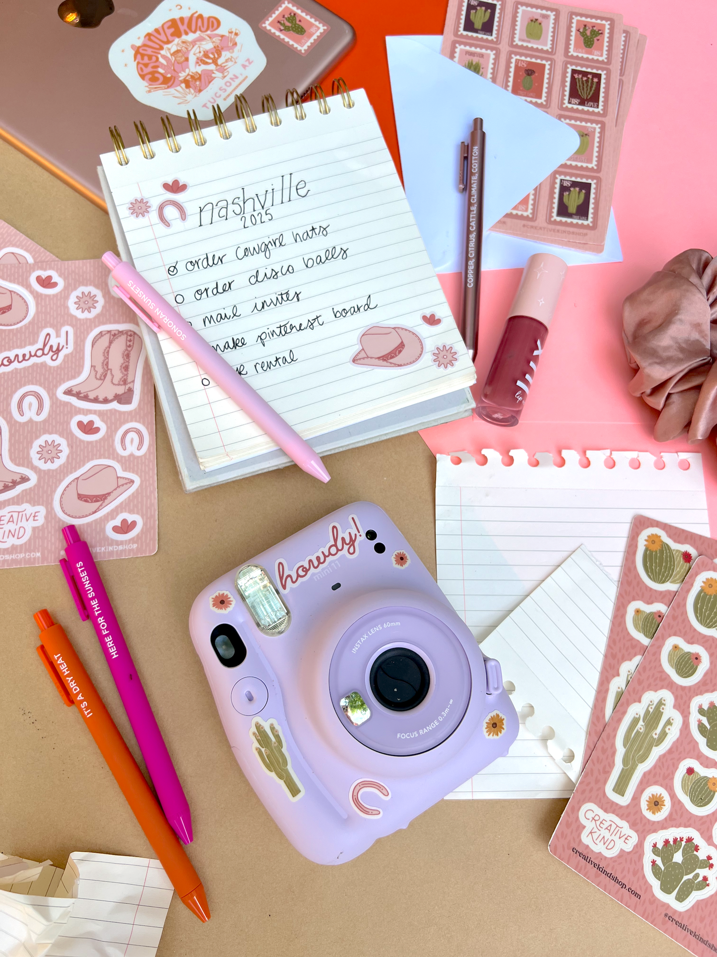 Sonoran Sunset Gel Pen Trio