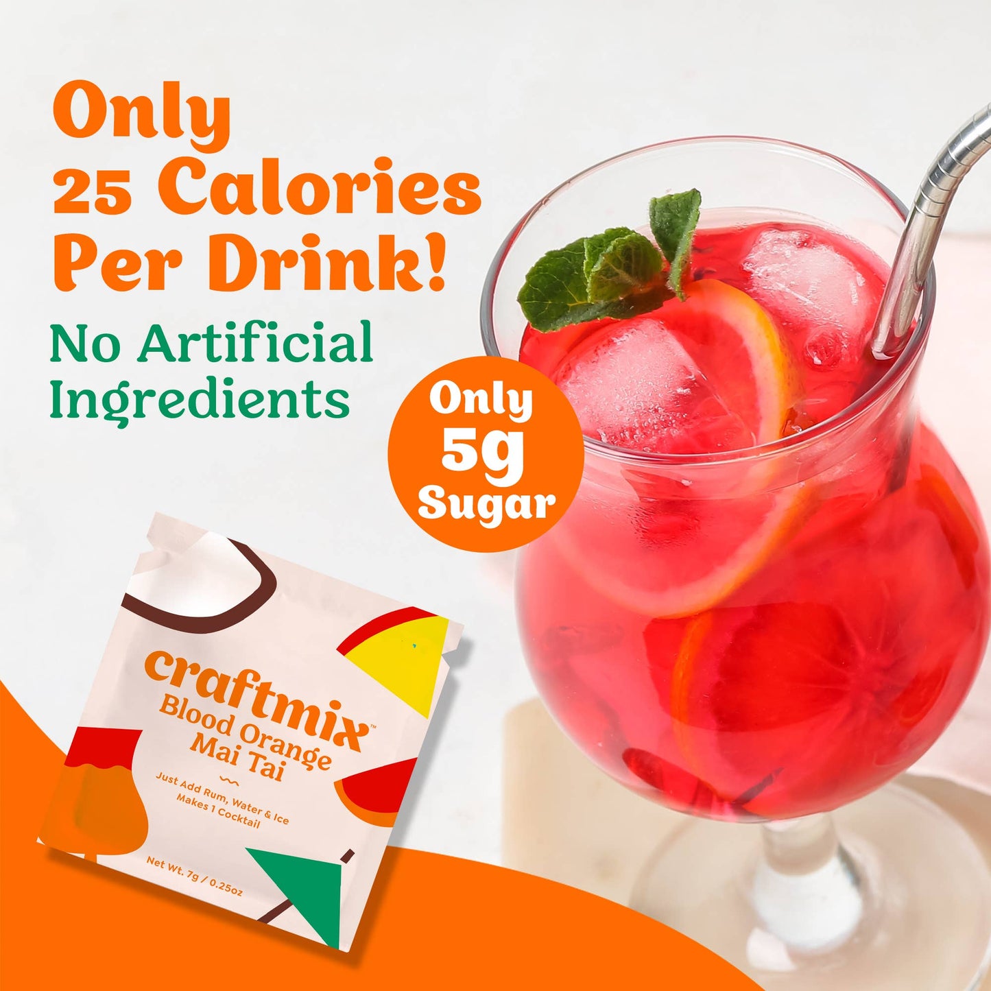 Blood Orange Mai Tai Mixer (1 Packet)